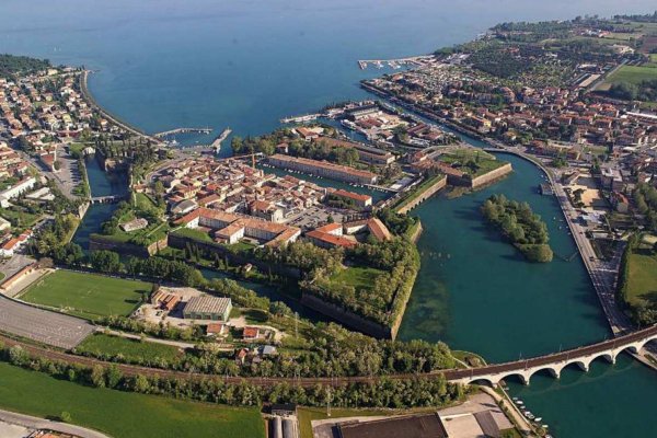 Peschiera top view