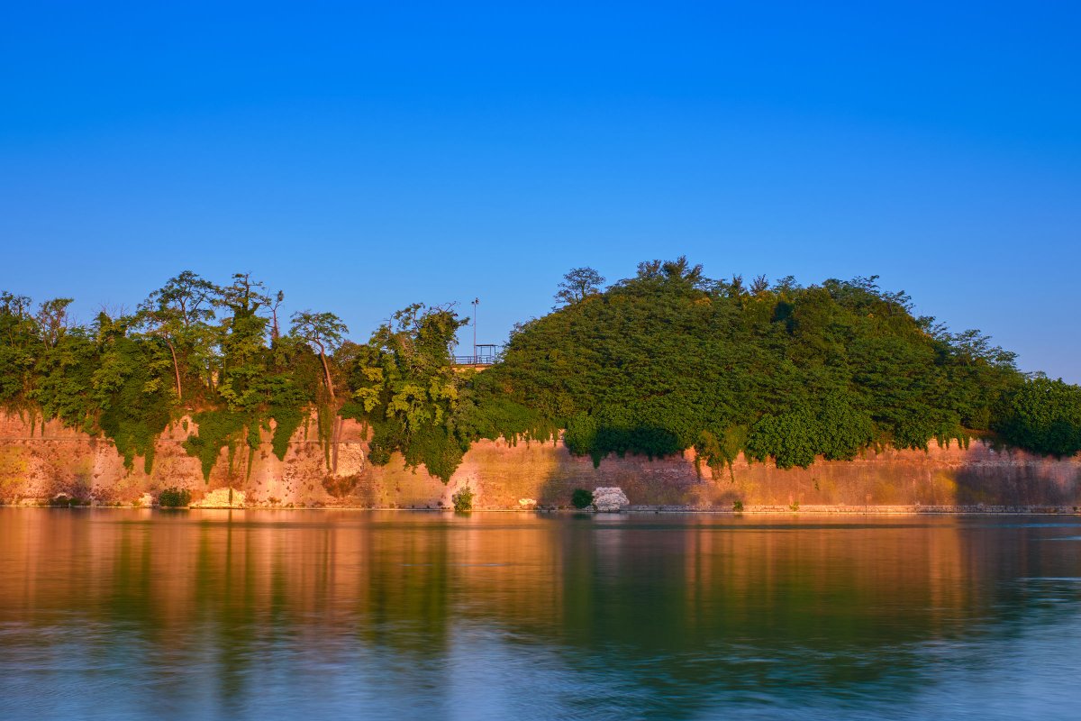 The walls of Peschiera World Heritage Sites