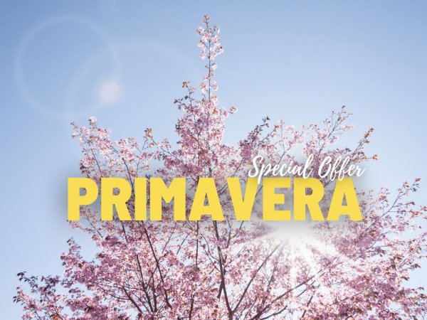 Primavera: 5 notti al prezzo di 4